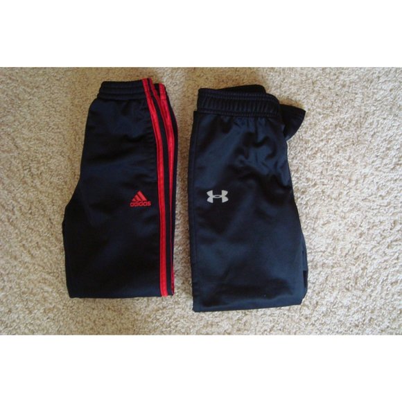 adidas Other - Lot of 2 Activewear Boys Pants Size 6 Adidas Under Armour